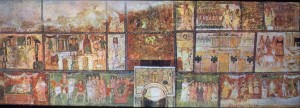 Westren wall paintings. (Yake UNiv. Art Gallery)