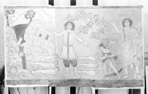 Ezekiel Panel, Section B , central portion. (Yale Univ. Art Gallery)